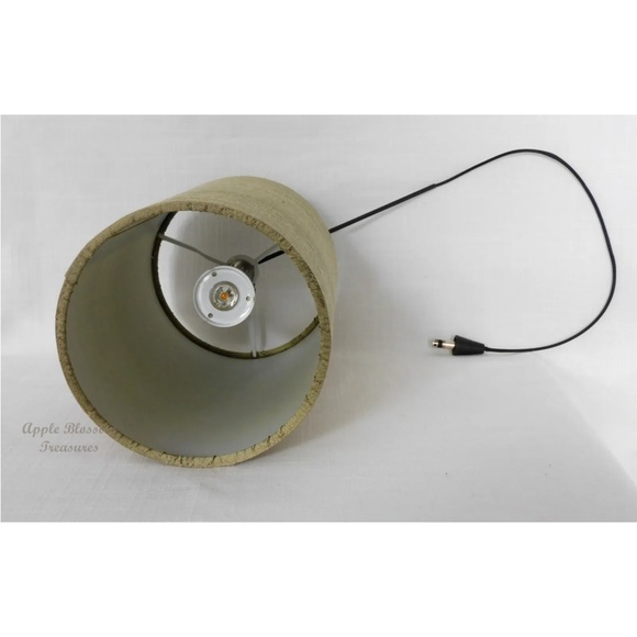 Tech Lighting 700FJFABZ-LEDS930-Fab Freejack Mini Pendant-Almond Fabric-Bronze - Picture 6 of 11